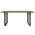 70/70 Table 170x85cm / Solid Smoked Oak